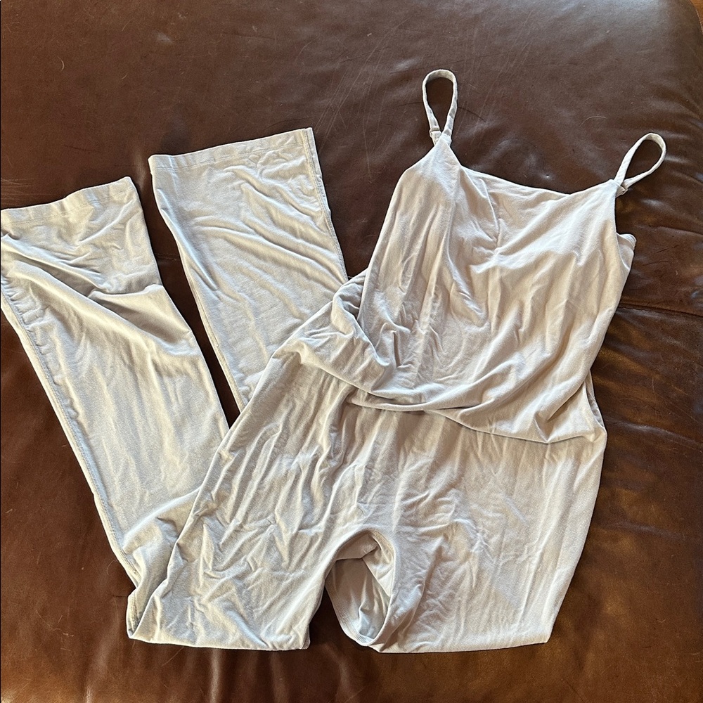 GAP Maternity Gray Jumpsuit